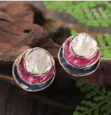 Seven Colours Tones Layered Earrings